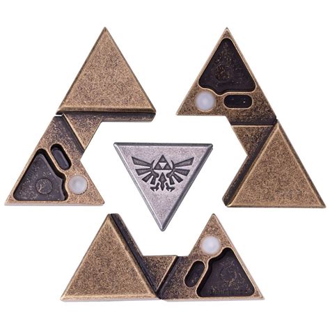 zelda triforce metal puzzle